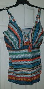 Multi-colored swim tank. With built in nra