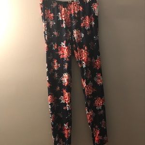 Floral leggings