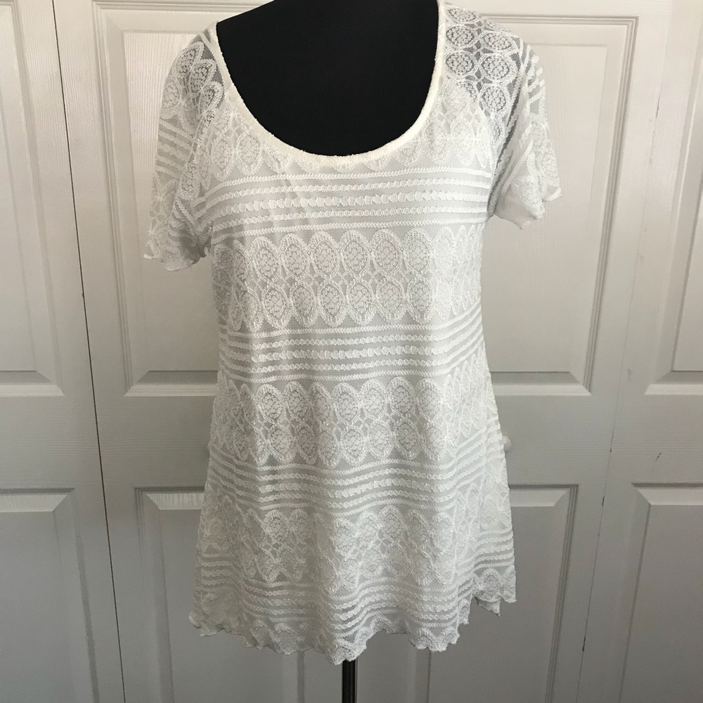 White Lace Top