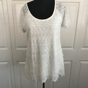 White Lace Top