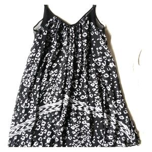 Black and white dress
