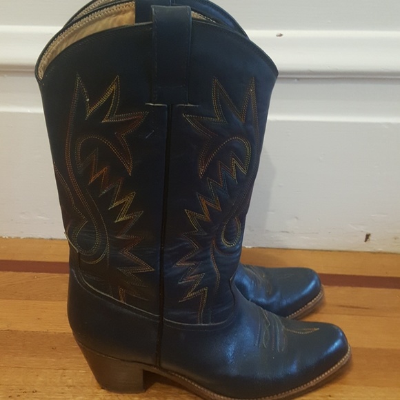 Vintage Morgan Miller Cowgirl Boots - Picture 4 of 8