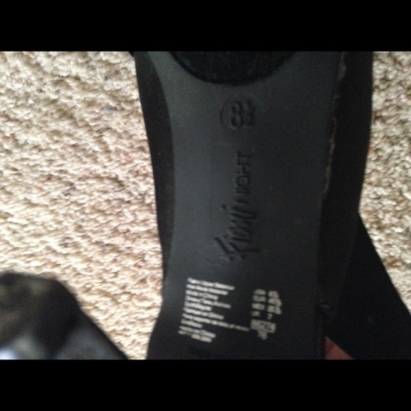 Fioni Night black heels - Picture 3 of 5