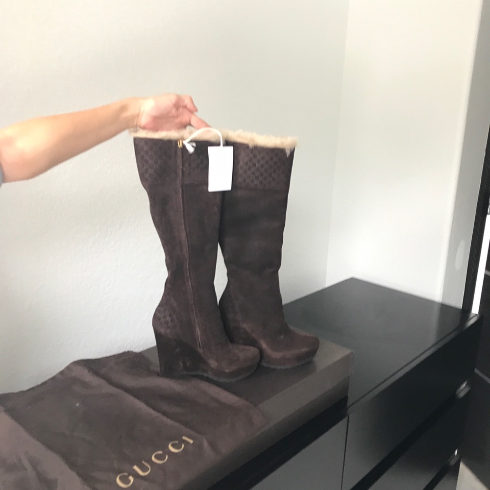 100% authentic new Gucci boots,