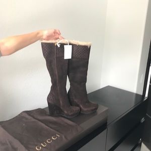 100% authentic new Gucci boots,