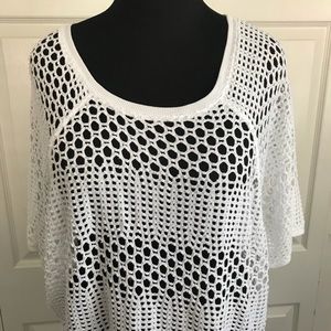 NWOT Lane Bryant Mesh Top