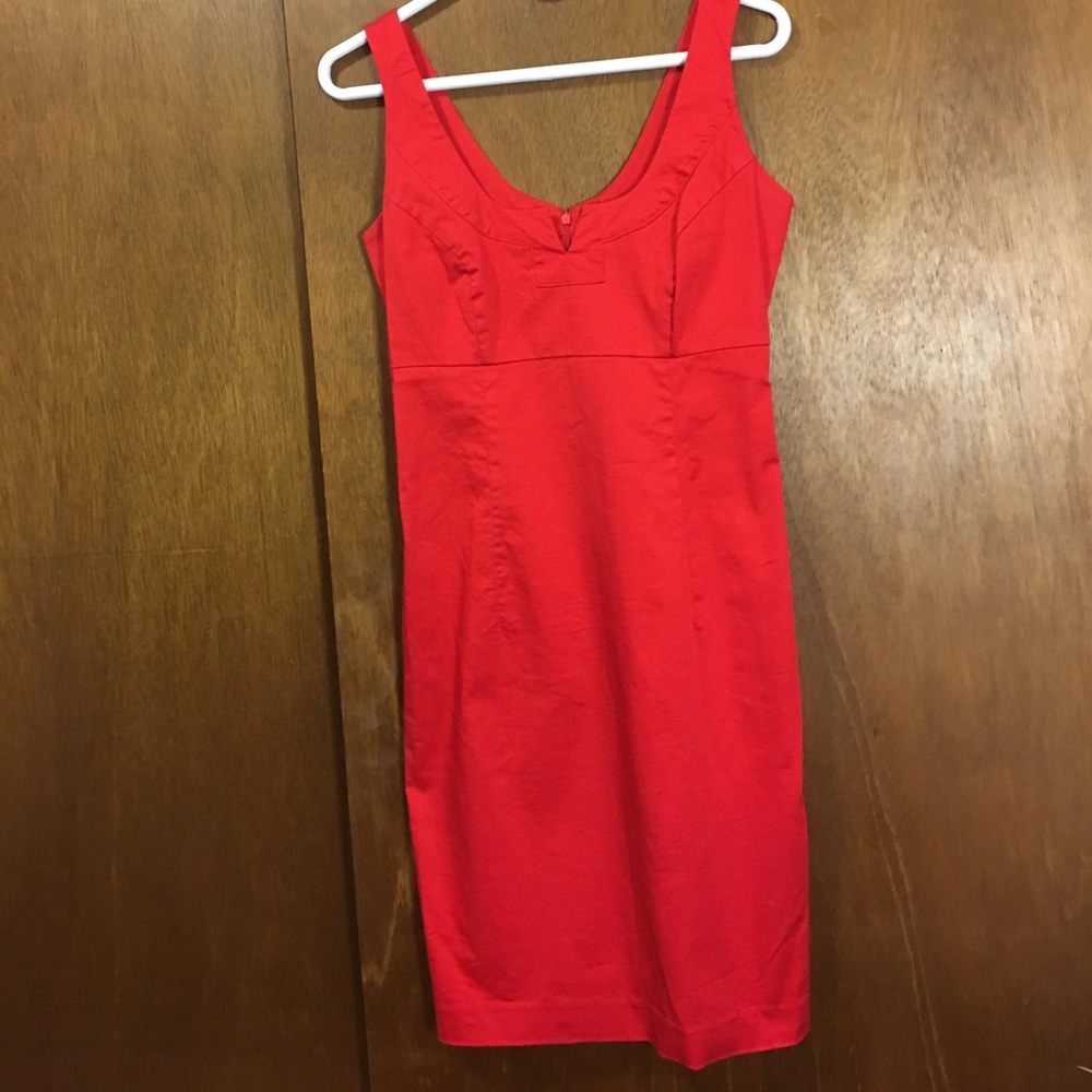 Red dress