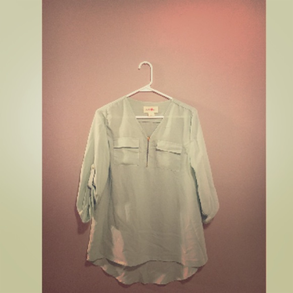 Mint Green Top