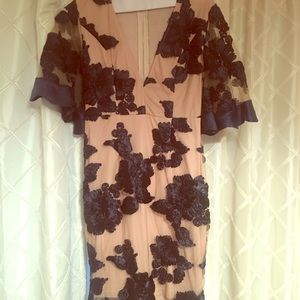 Hello Molly satin embroidered dress