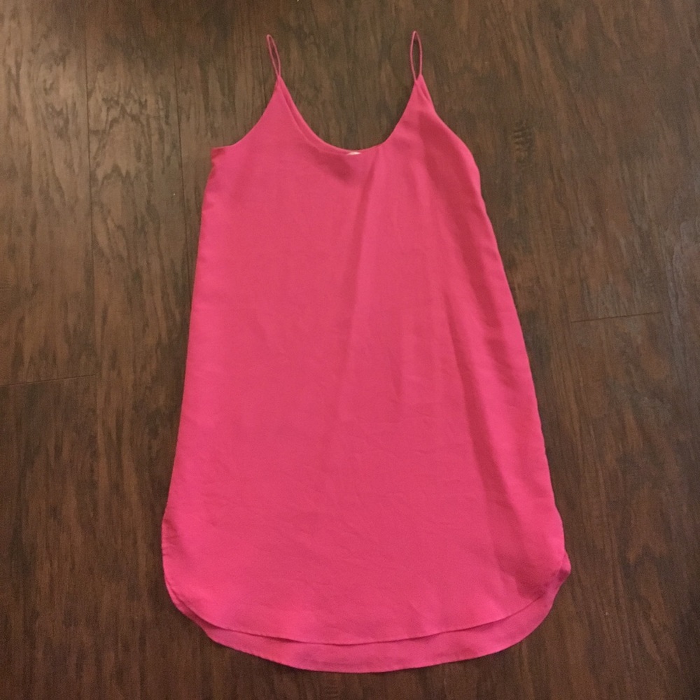 Pink Slip Dress
