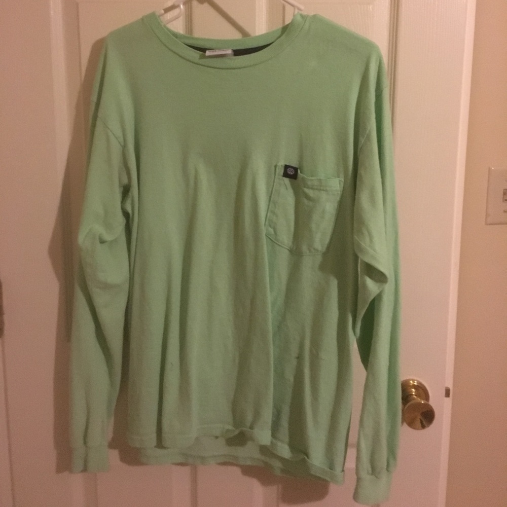 Green long sleeve simply southern shirt
