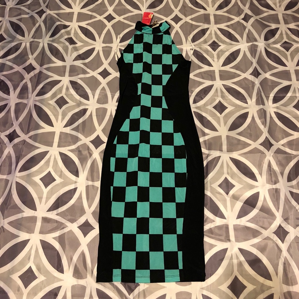 Eien checkered print dress