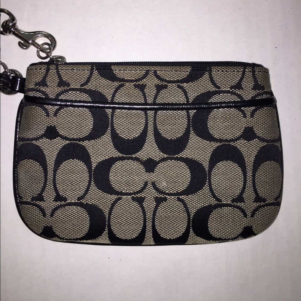 Coach Zip Wristlet