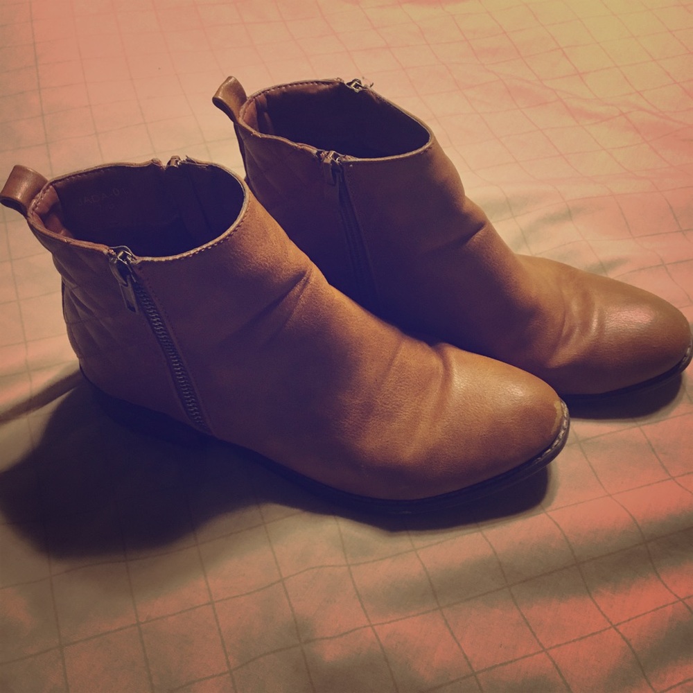 Tan Ankle Boots