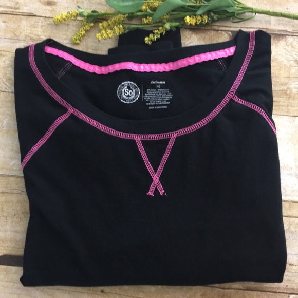 SO Authentic American Heritage Cozy Pajama Top - Picture 2 of 4