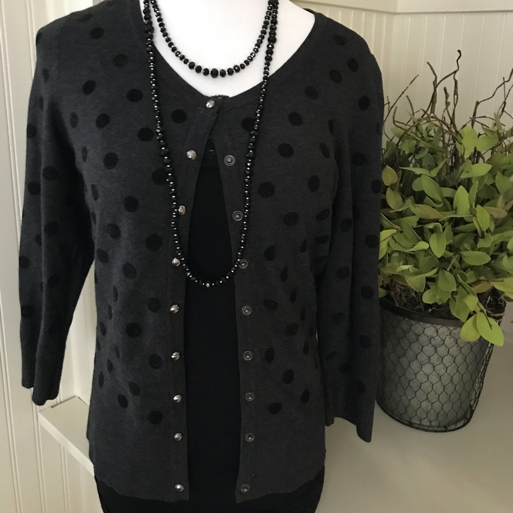 INC Cute Grey Cardigan