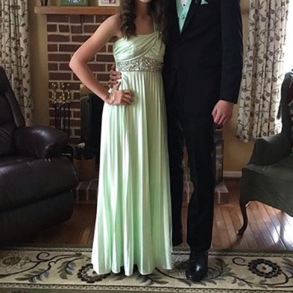Light Green/Mint Prom Dress - Picture 1 of 1