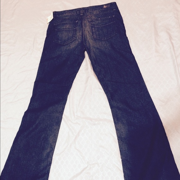 WOMENS HOLLYWOOD HILLS PAIGE JEANS BOOT-CUT - 30 - Picture 3 of 4