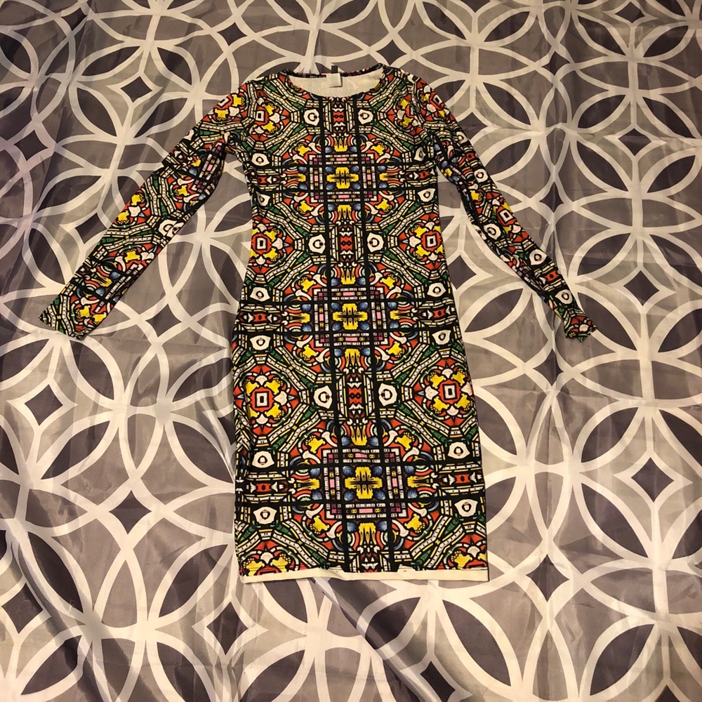 Long sleeved dress