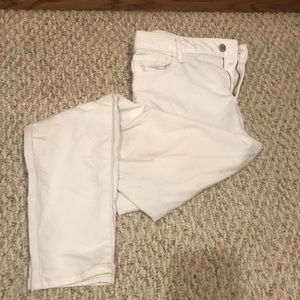 White no stain jeans