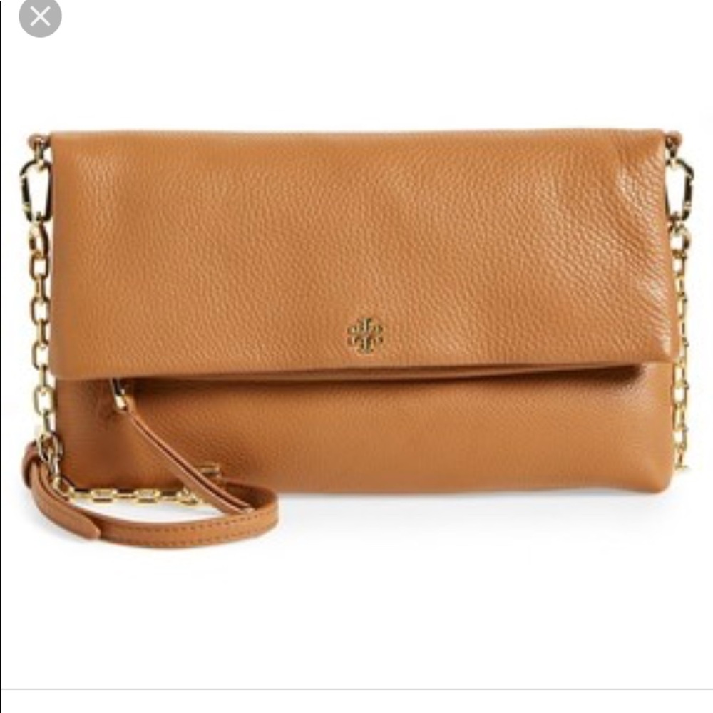 Tory burch foldover crossbody/clutch