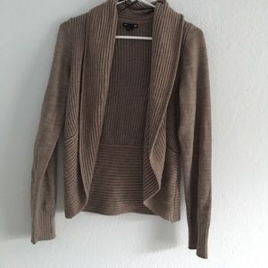 Brown cardigan