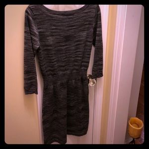 Ann Taylor LOFT M sweater dress 3/4 sleeve, comfy