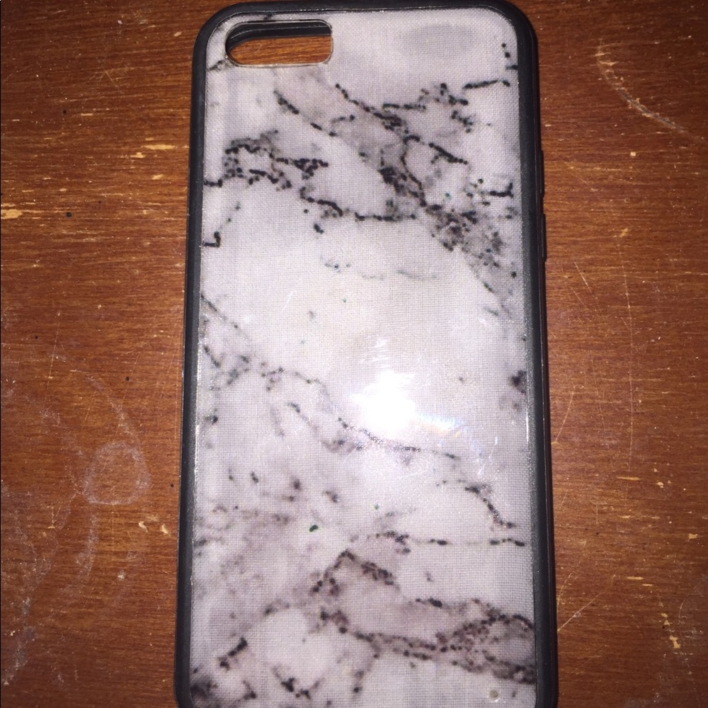 IPhone 5s Marble Wildflower hard Phone Case