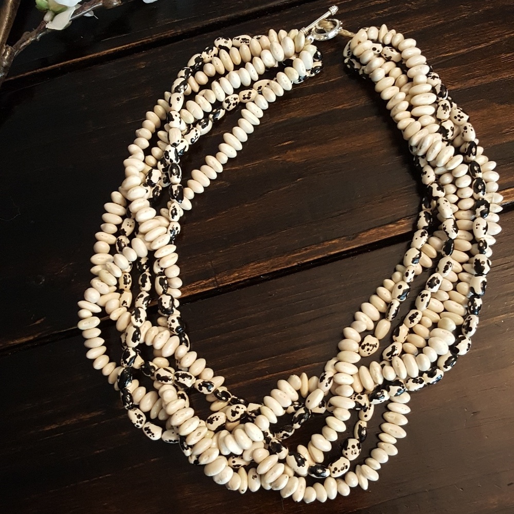Handmade Beans Necklace