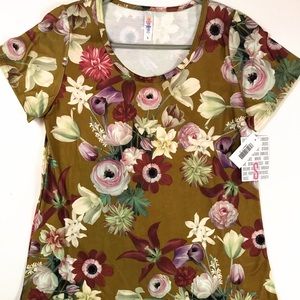 LuLaRoe Small Classic Tee!! Floral unicorn!!
