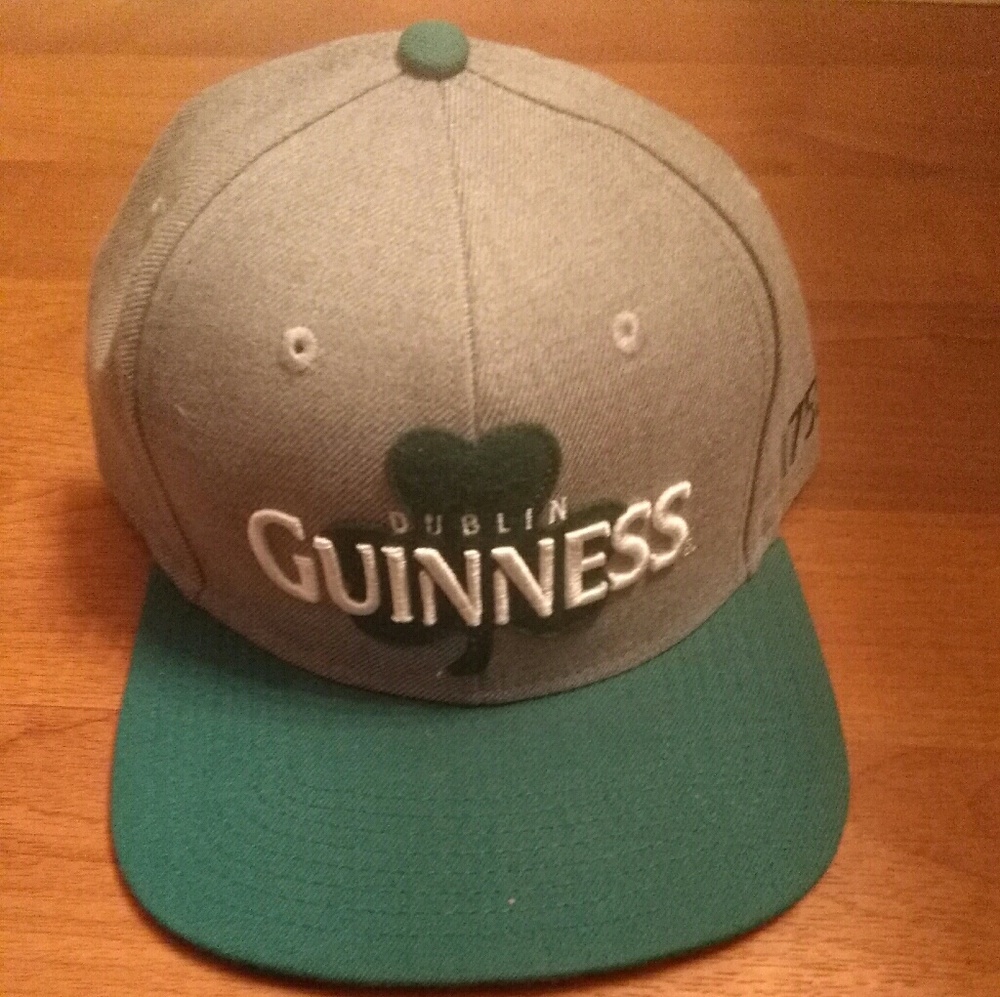 Guinness Green and Gray Snapback