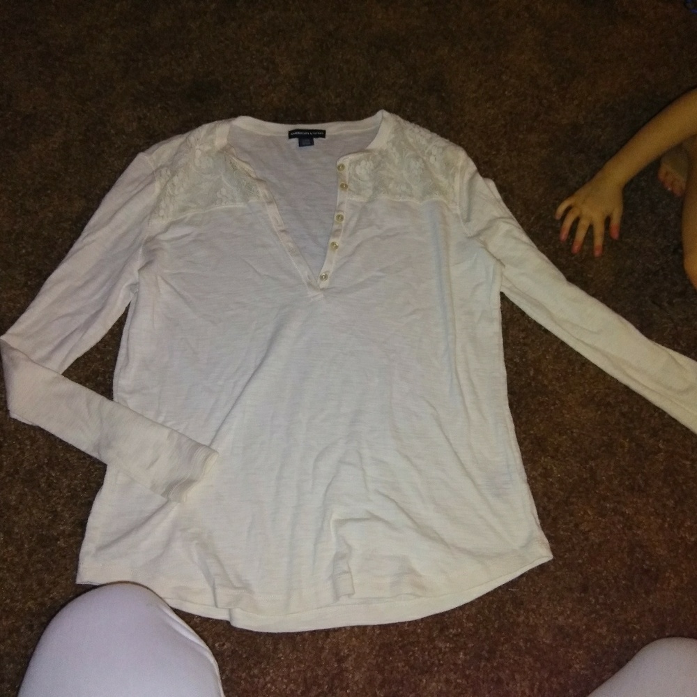 Cream color shirt