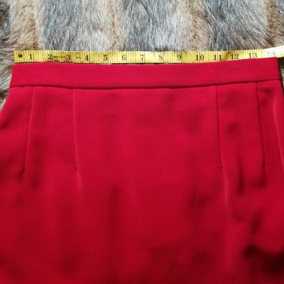 🔥FINAL PRICE Fire Engine Red Jessica Howard Skirt - Picture 6 of 6