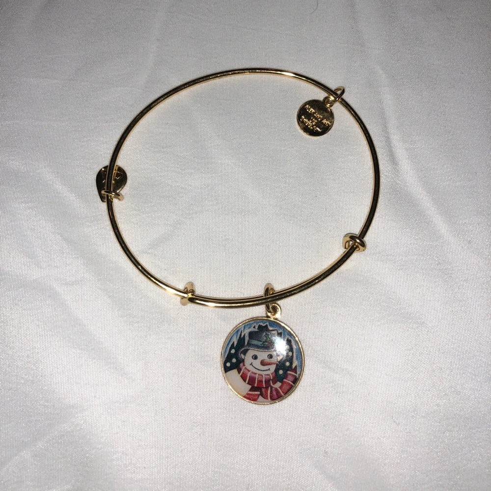 Alex and Ani Snowman Bracelet