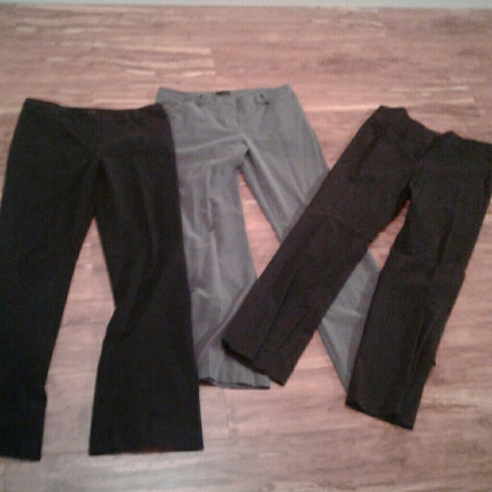 Set of 3 dress pants all size 9
