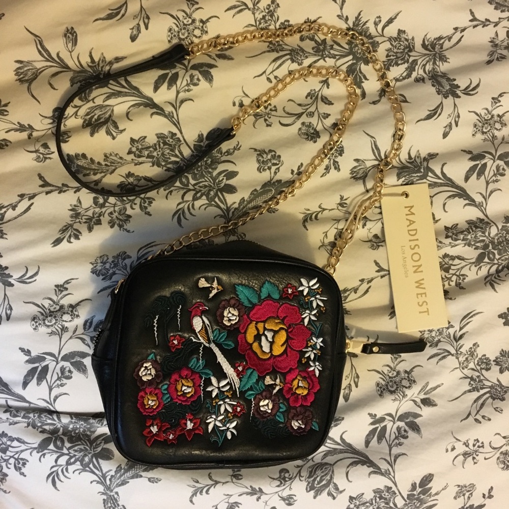 Floral Madison West Crossbody NWT