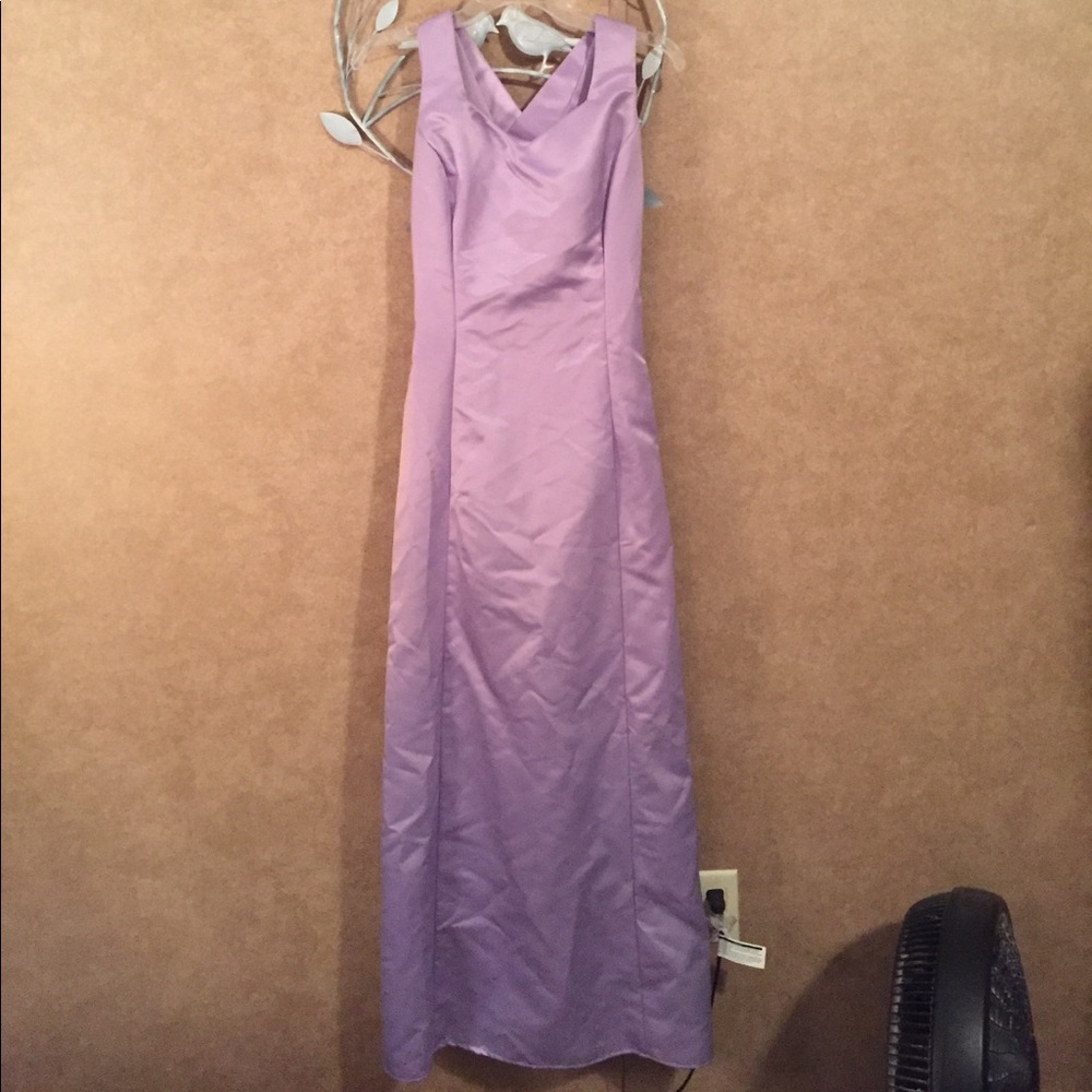 Lavender bridesmaid dress