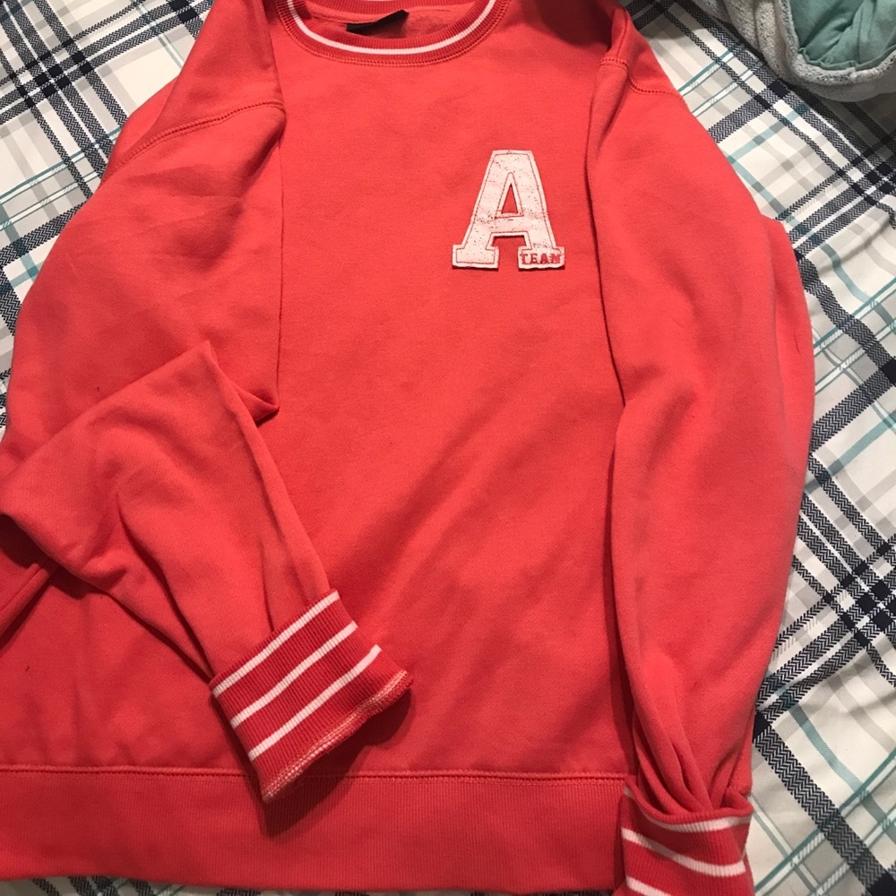 coral stylish sweatshirt