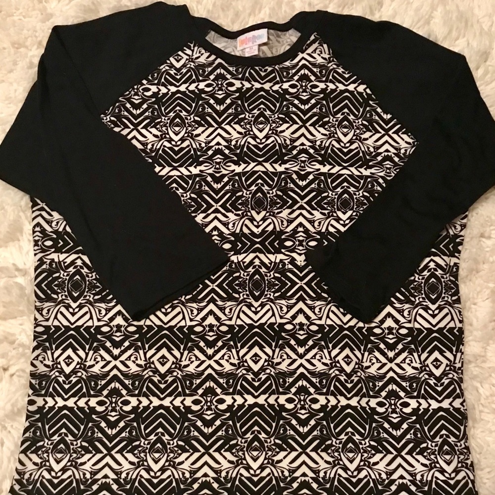 LuLaRoe Randy - Black & White Medium