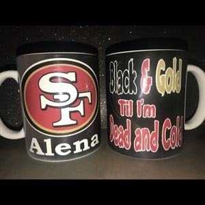 Sf 49ers personalized coffee mugs