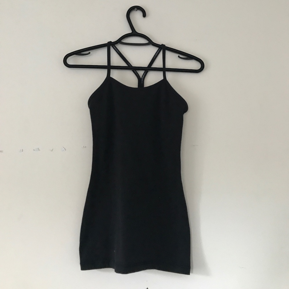 Lululemon black tank top