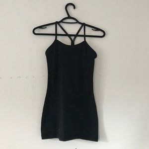 Lululemon black tank top
