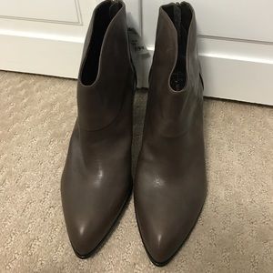 Brown ankle boots