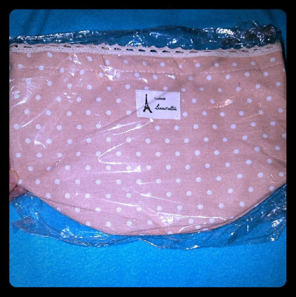 🆓free with purch●Peach color bag NEW