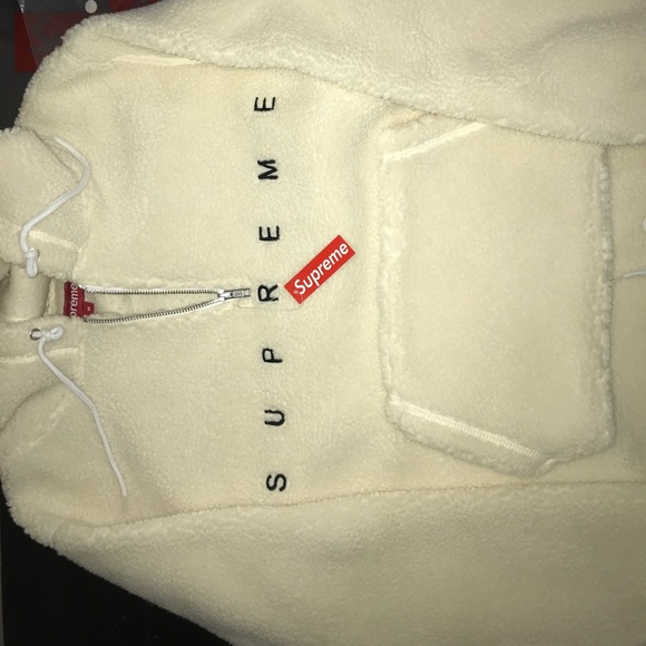 supreme sherpa hoodie