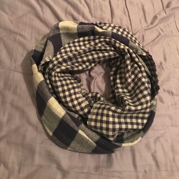 LOFT Accessories - Loft plaid and gingham infinity scarf