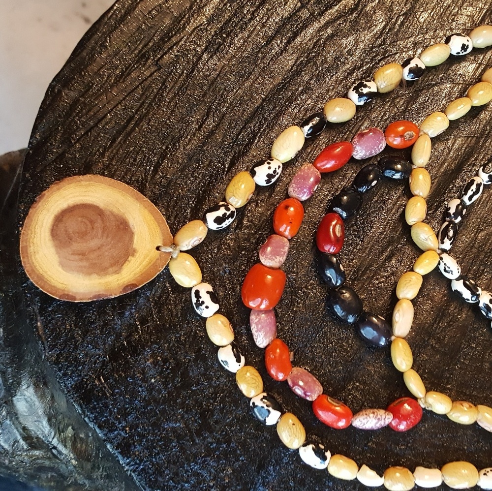 Handmade Beans Necklace