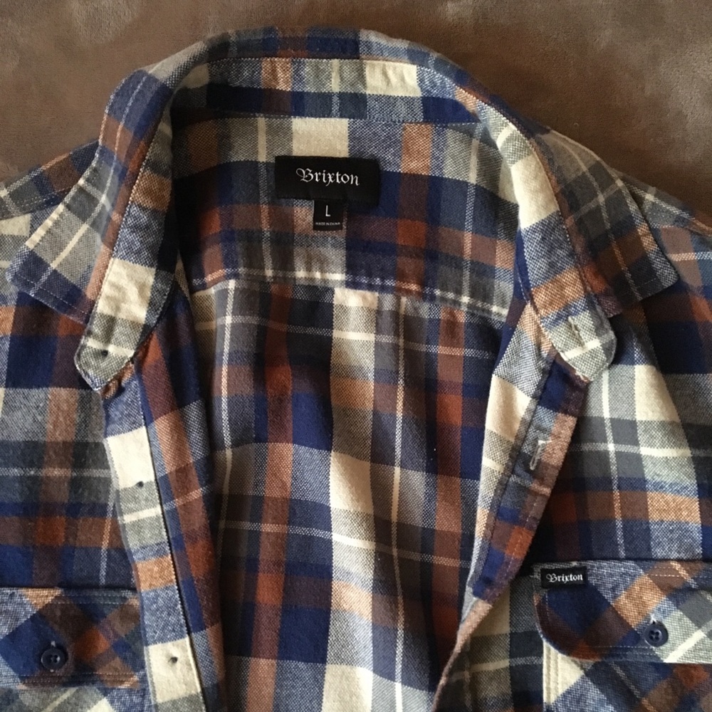Brixton large flannel