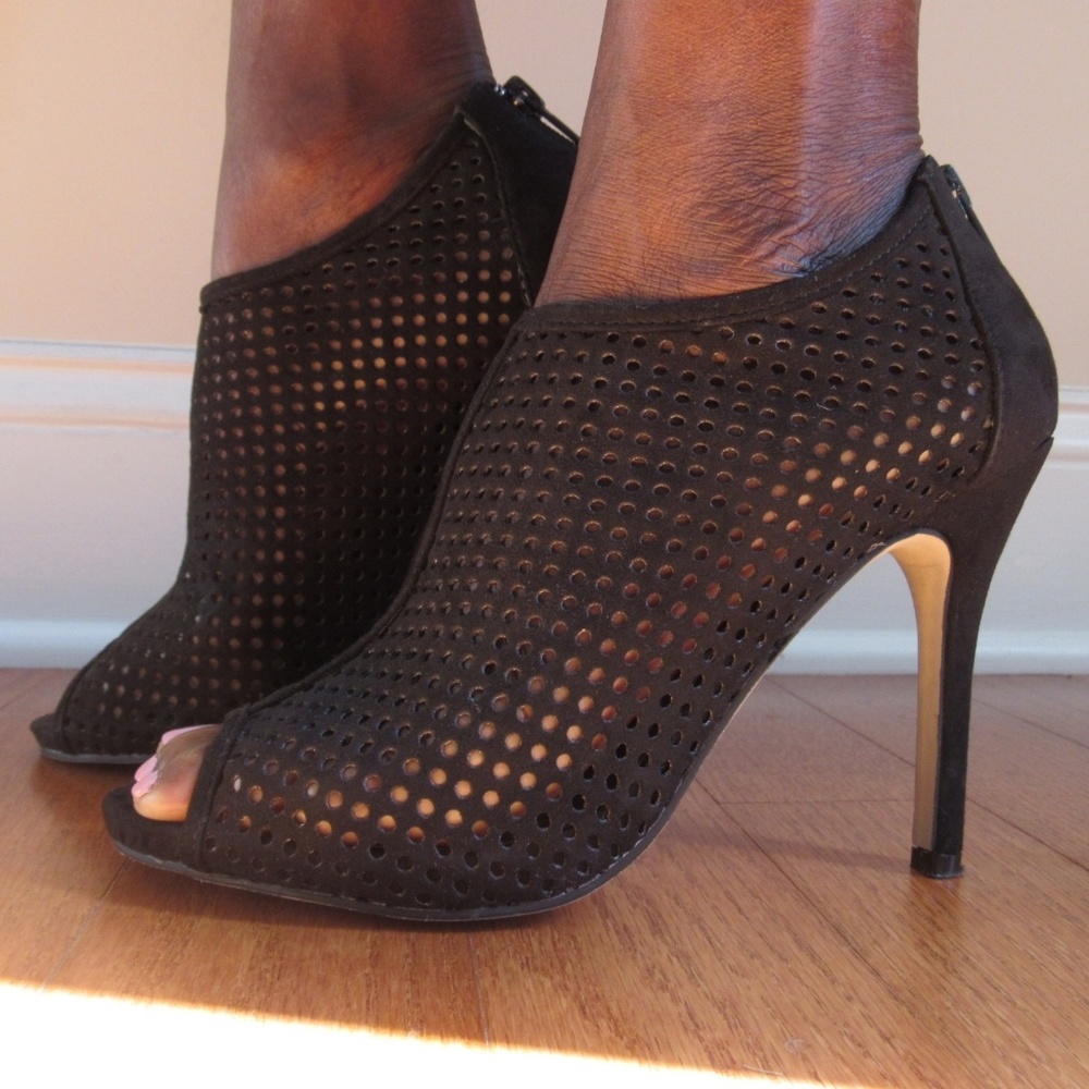 Renzo Mesh Heels