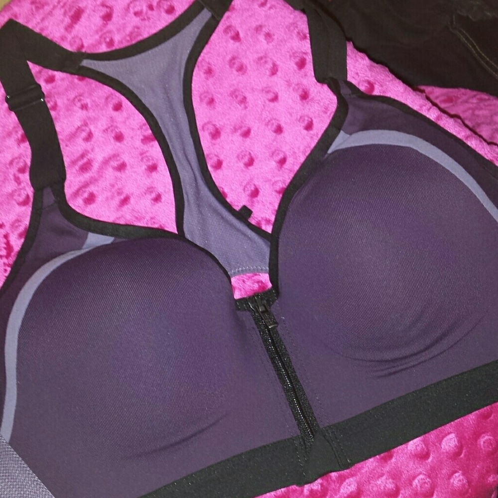 Victoria's Secret Sport Zip Bra - 36B